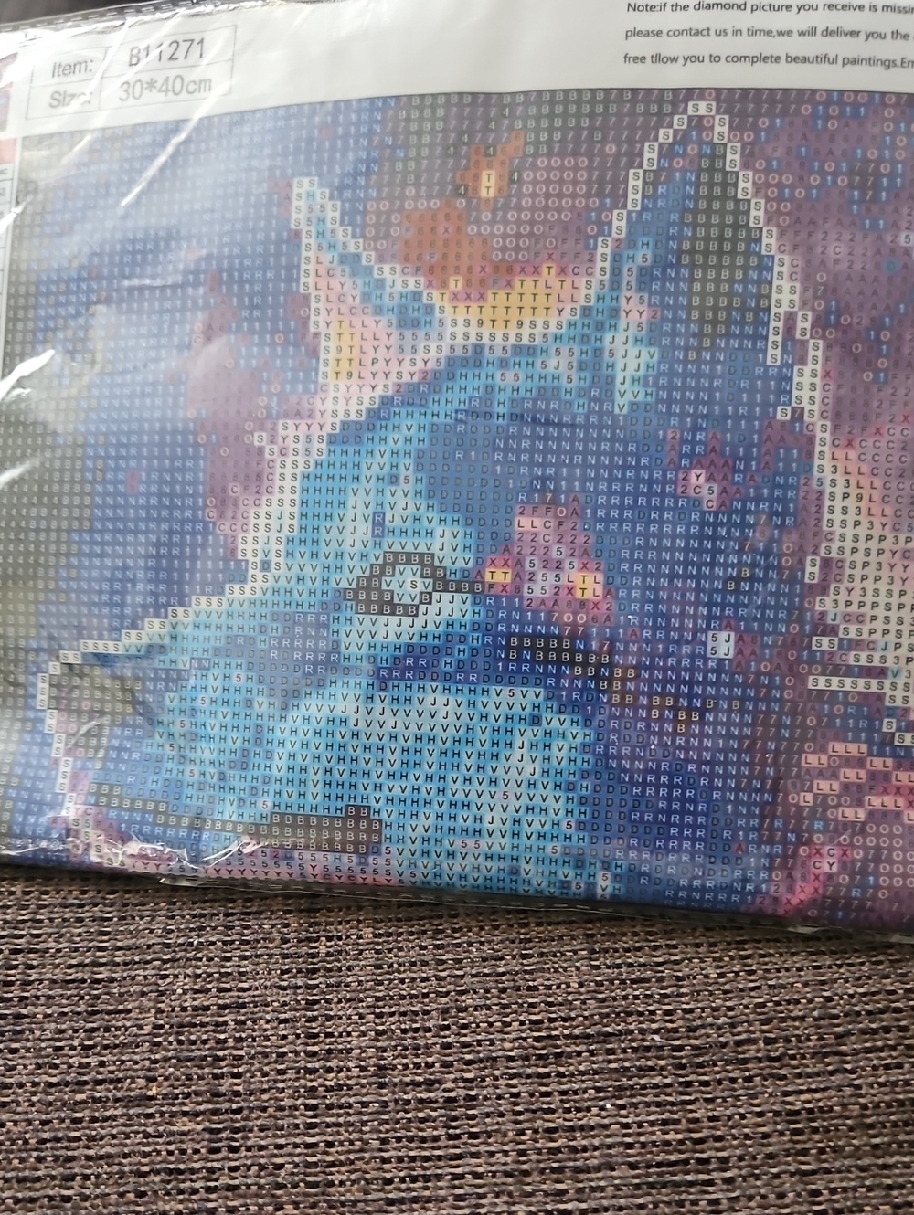 DIY 5D Fashion Diamond Painting Wolf Tapestry CANVAS